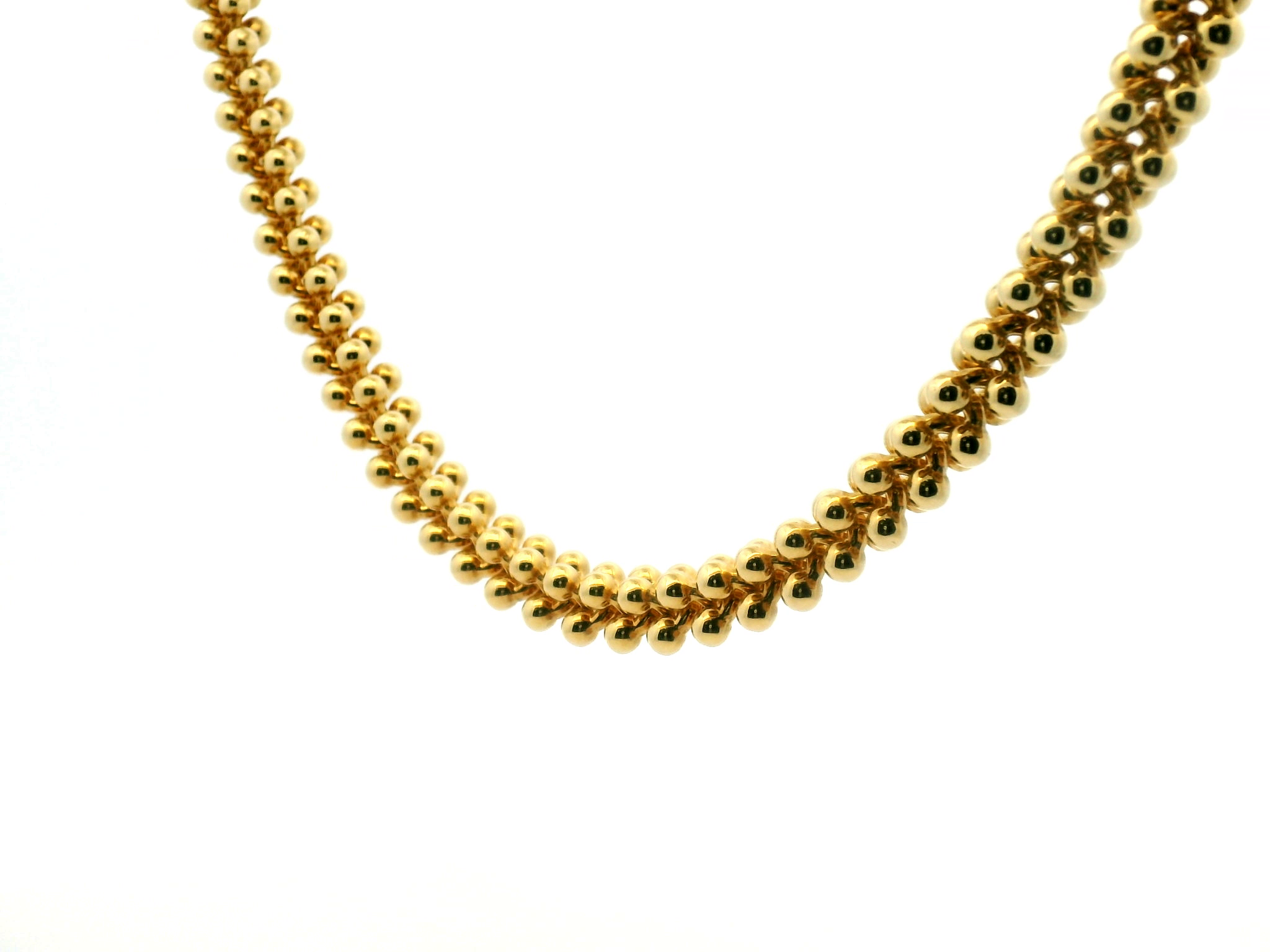 Beaded Fancy Link Chain