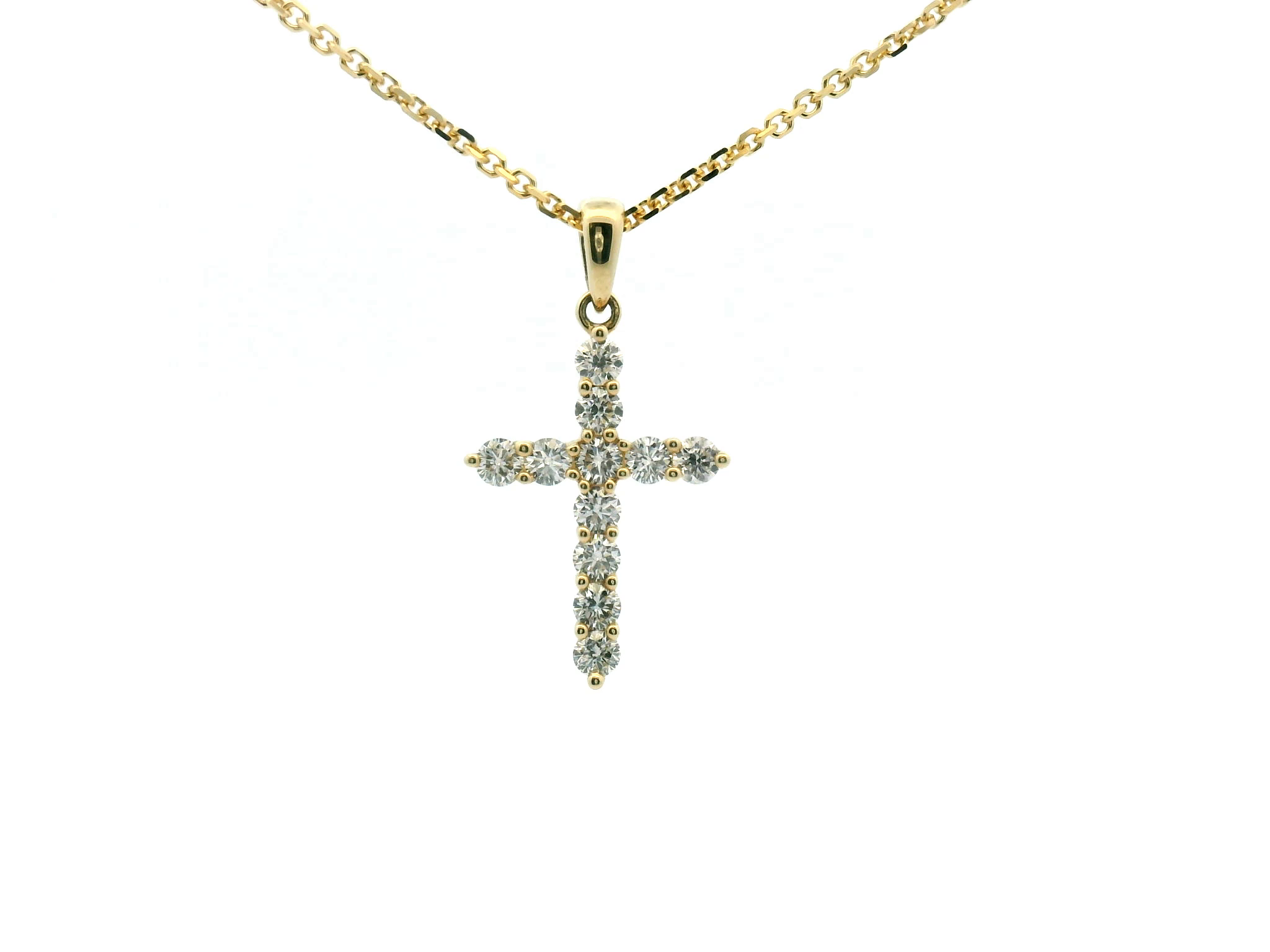 Diamond Cross Pendant