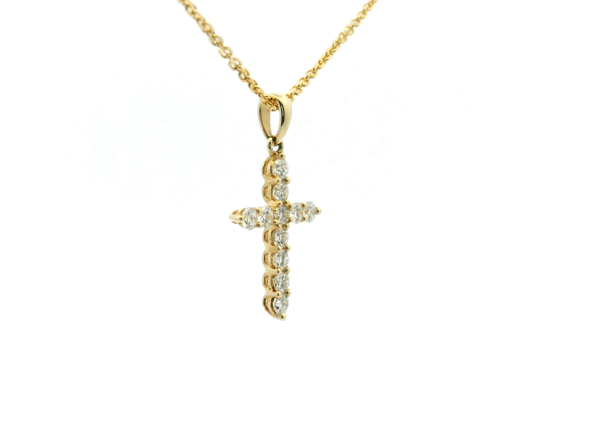 Diamond Cross Pendant