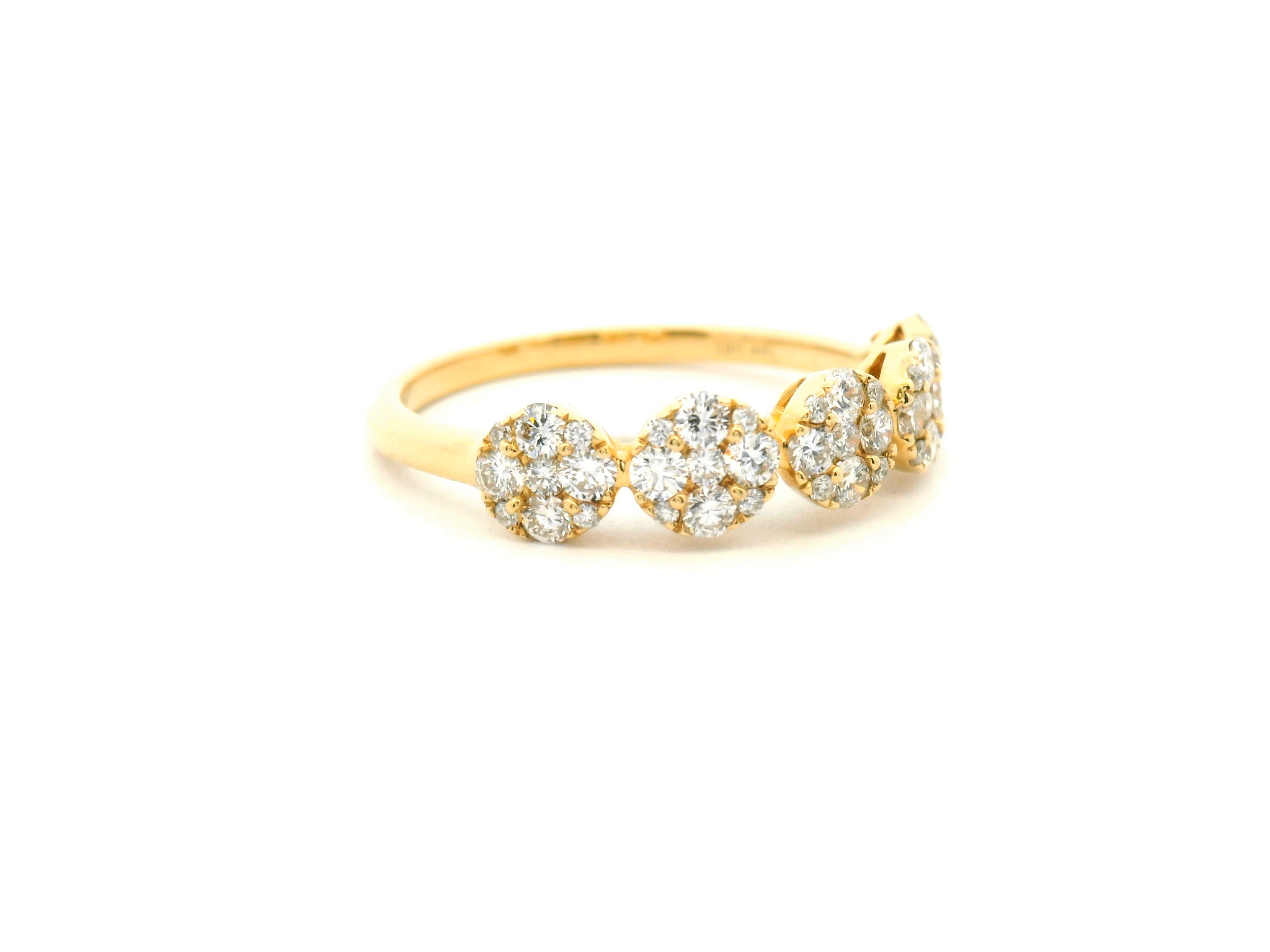 Diamond Cluster Fashion Ring