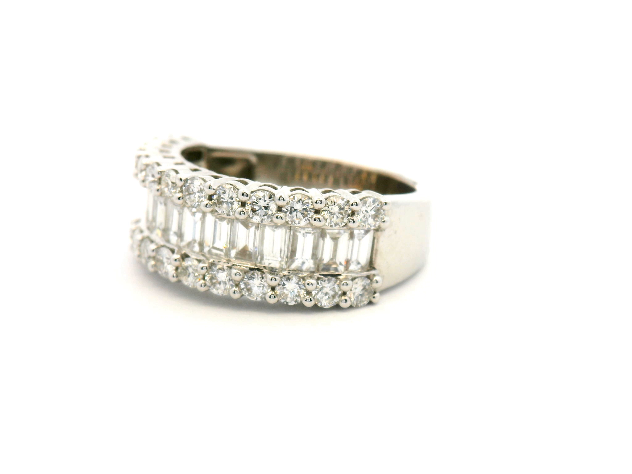 Diamond Multi-Row Fashion Ring
