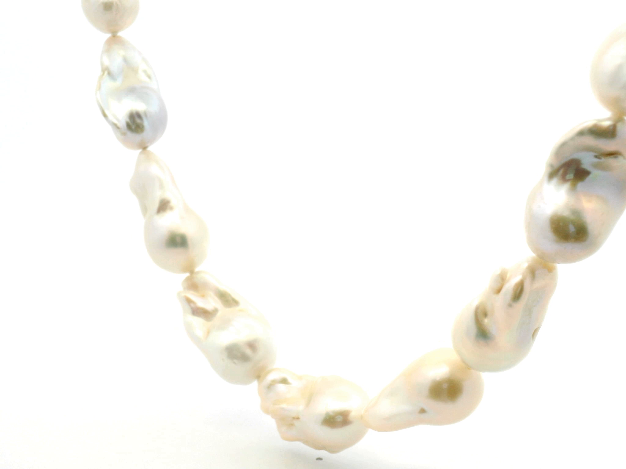 Baroque Pearl Strand Necklace