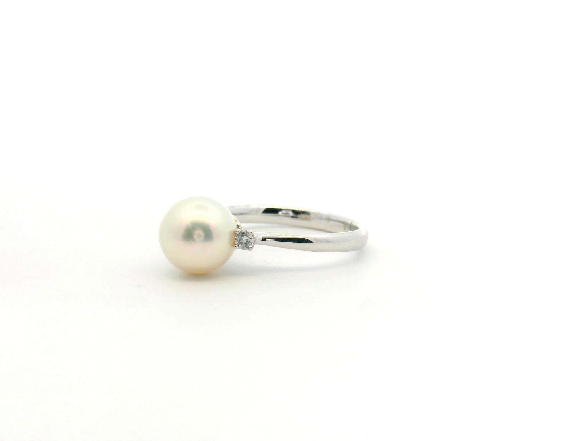 Pearl & Diamond Fashion Ring