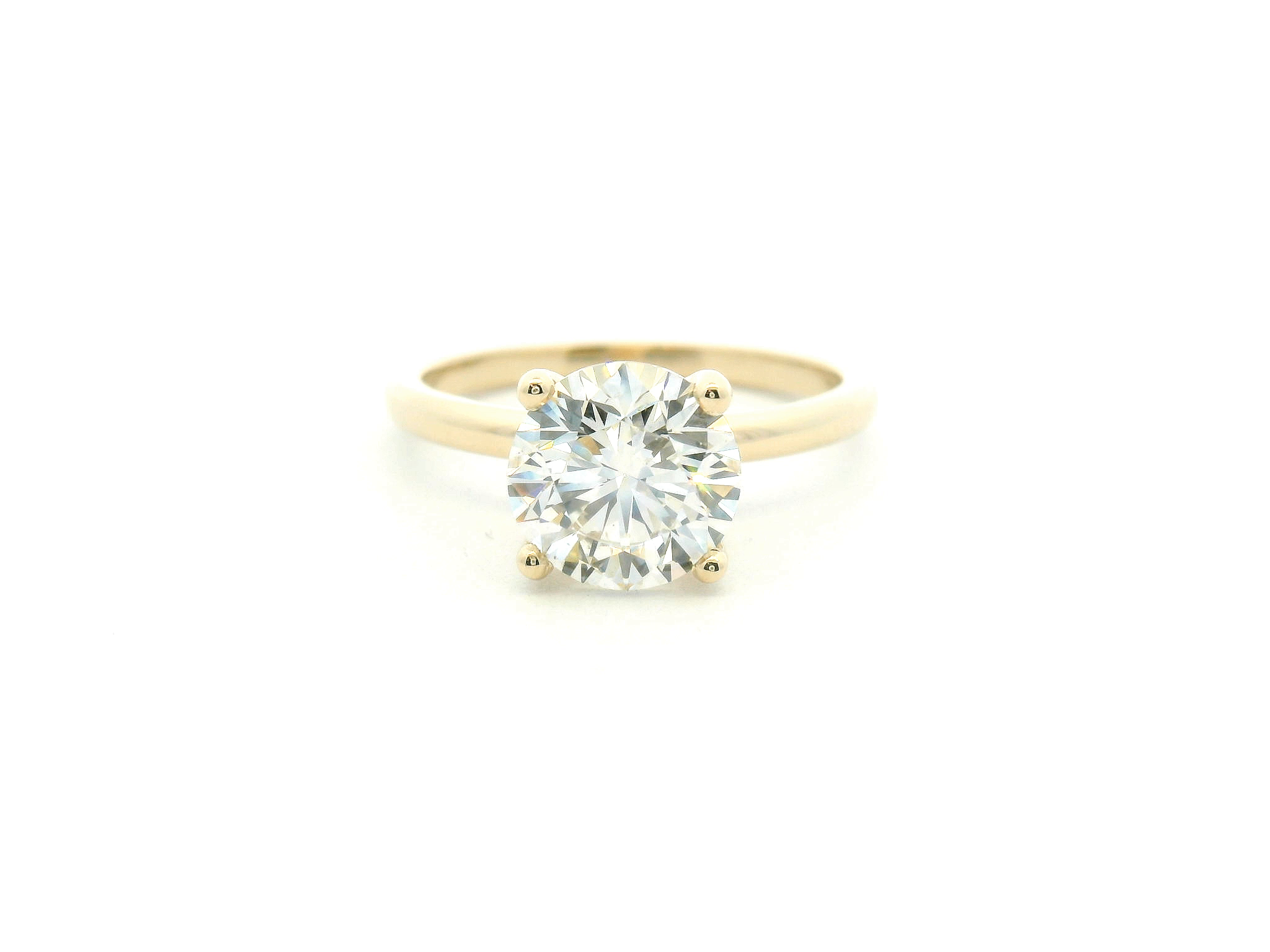 Round Diamond Solitaire Ring