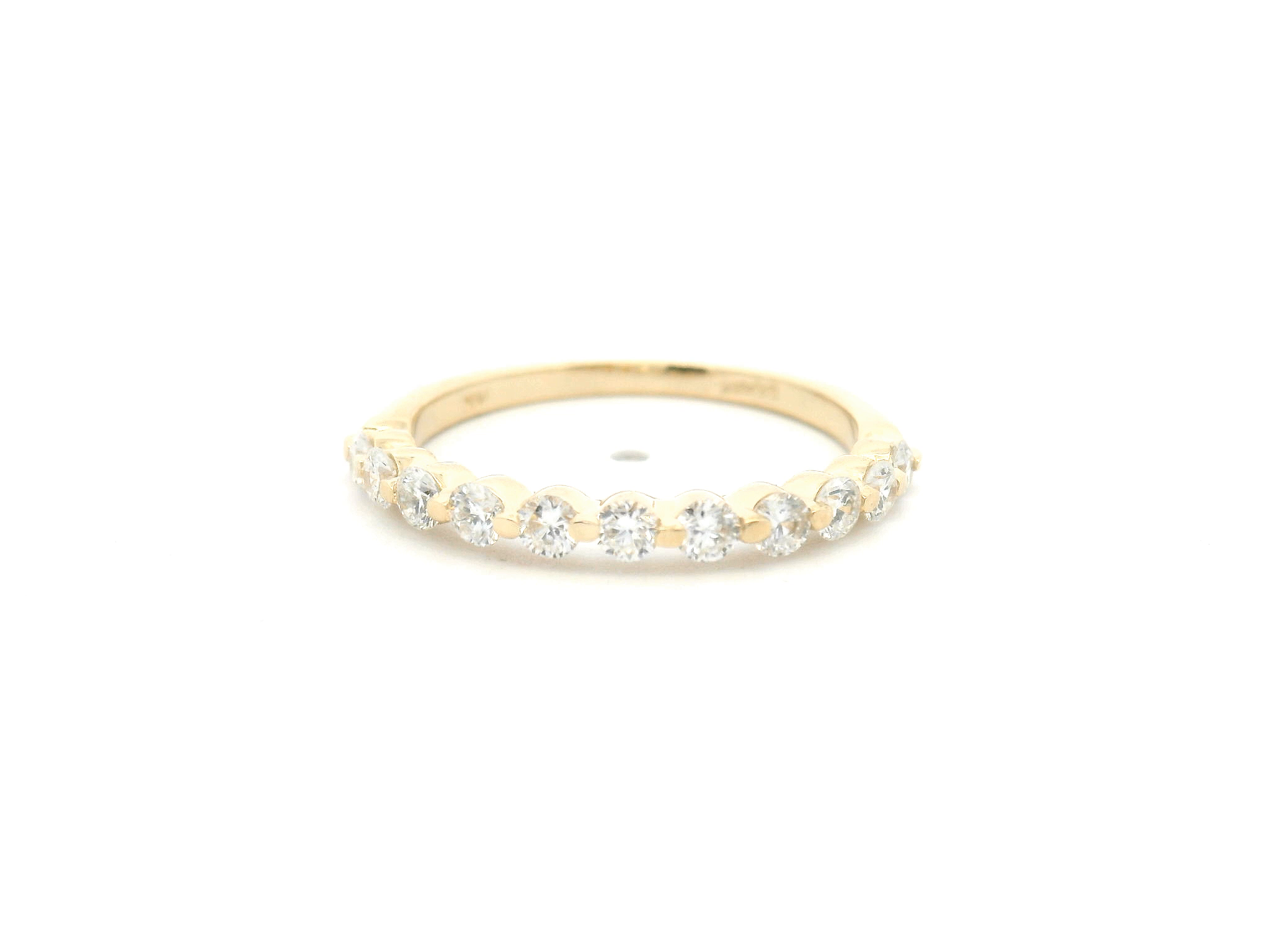Shared Prong Diamond Band