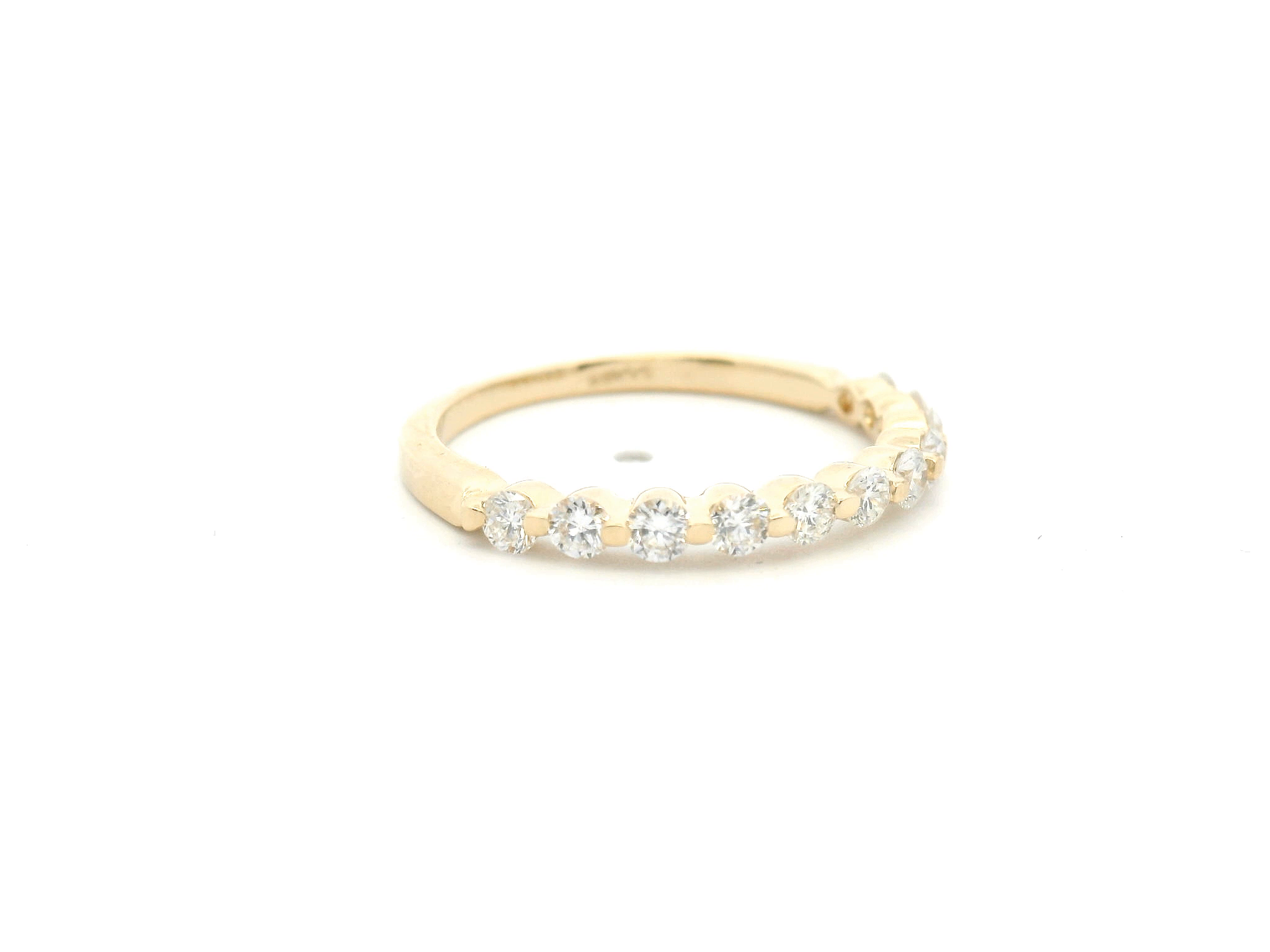 Shared Prong Diamond Band