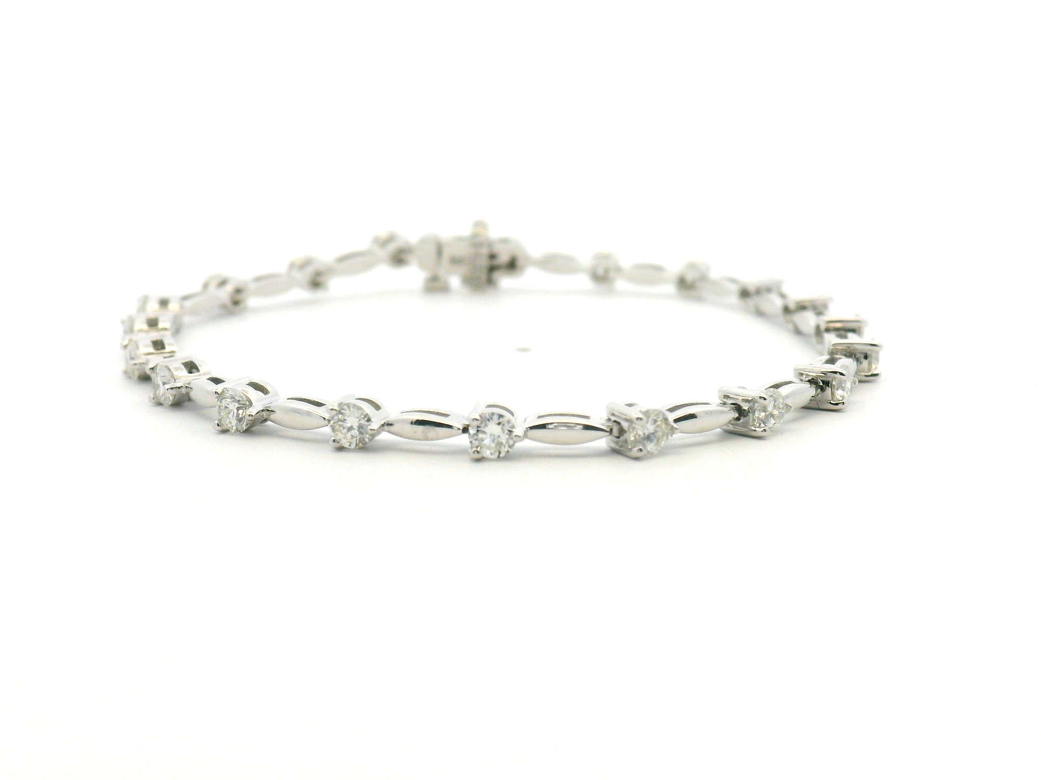 Diamond Link Tennis Bracelet