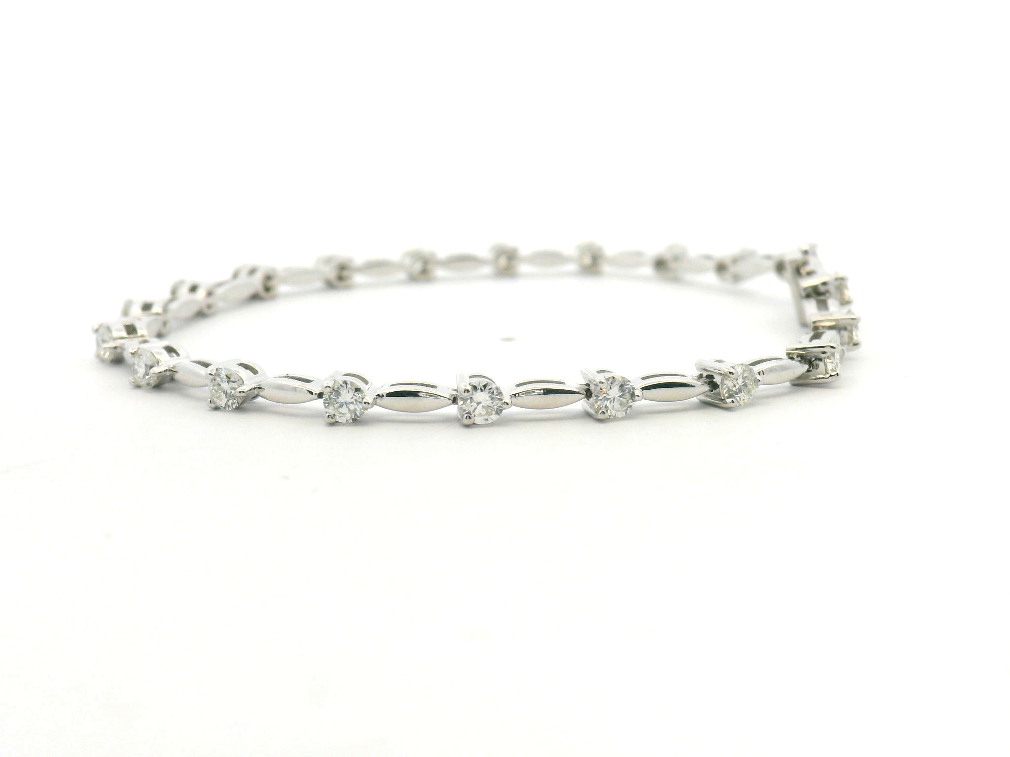 Diamond Link Tennis Bracelet