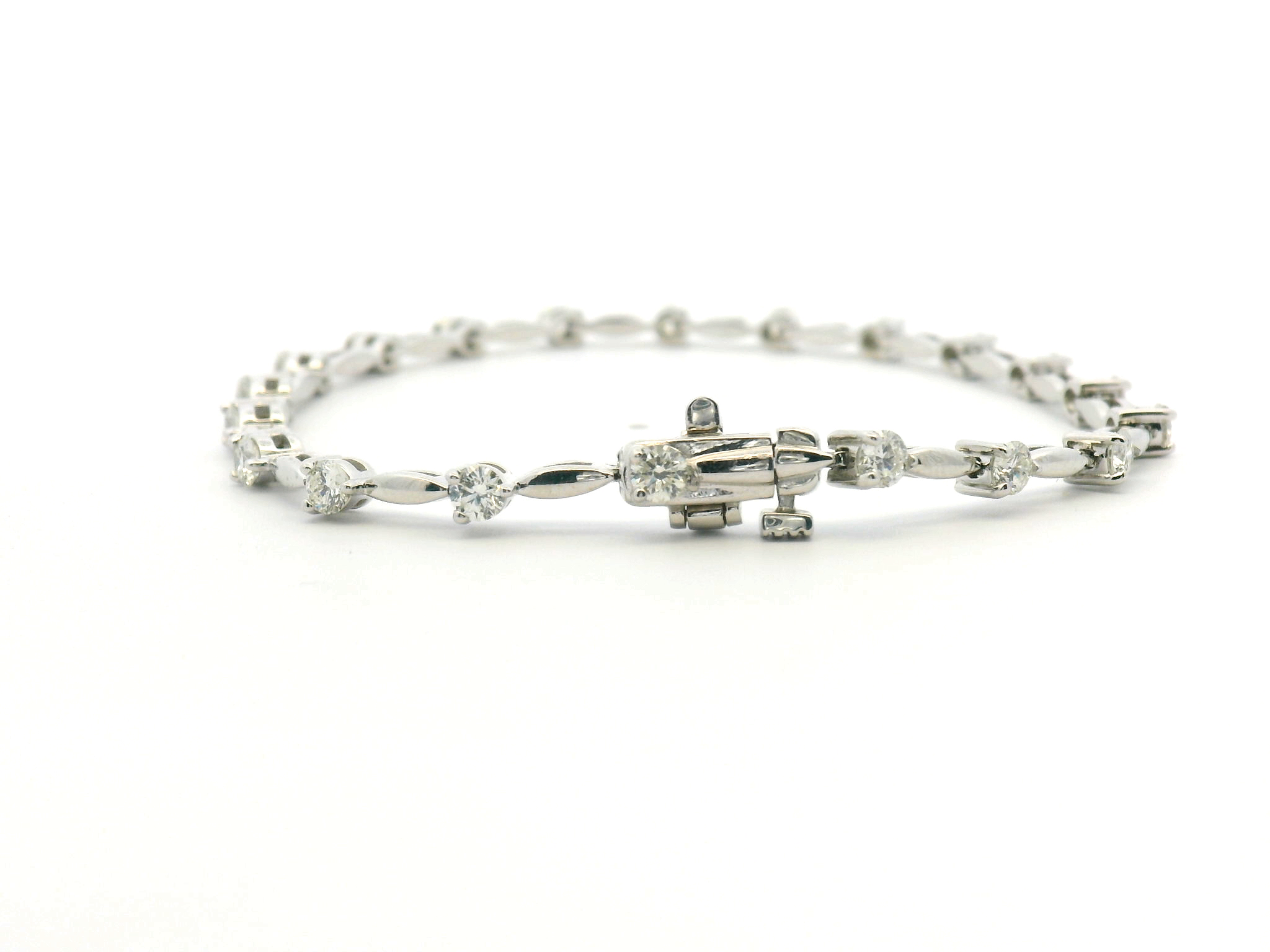 Diamond Link Tennis Bracelet