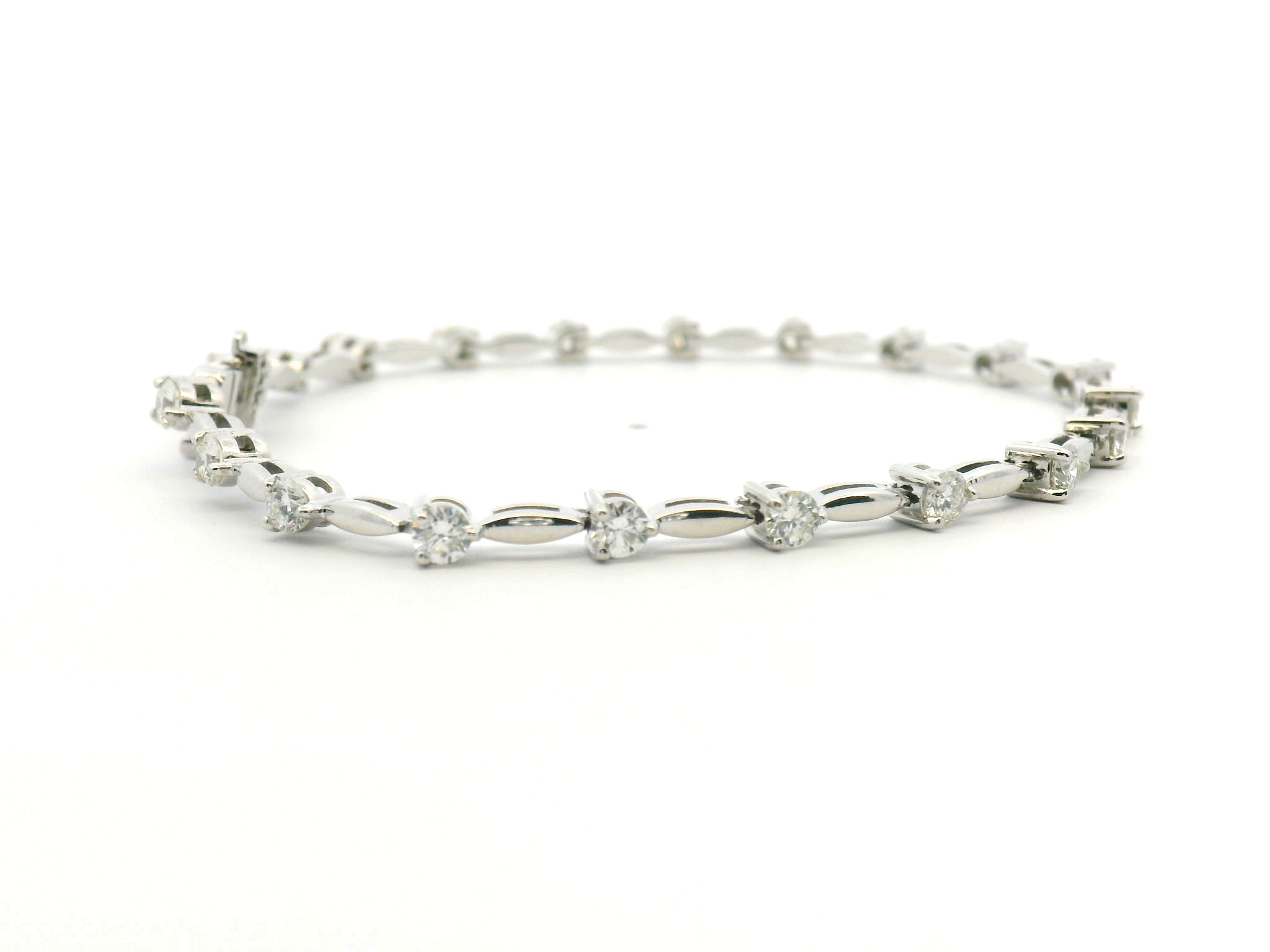 Diamond Link Tennis Bracelet