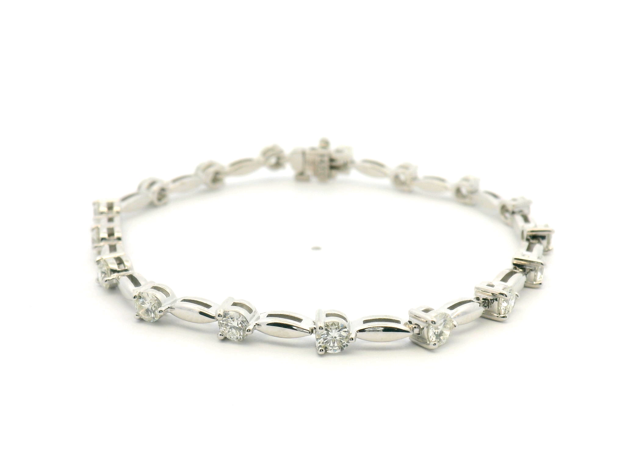 Diamond Link Tennis Bracelet