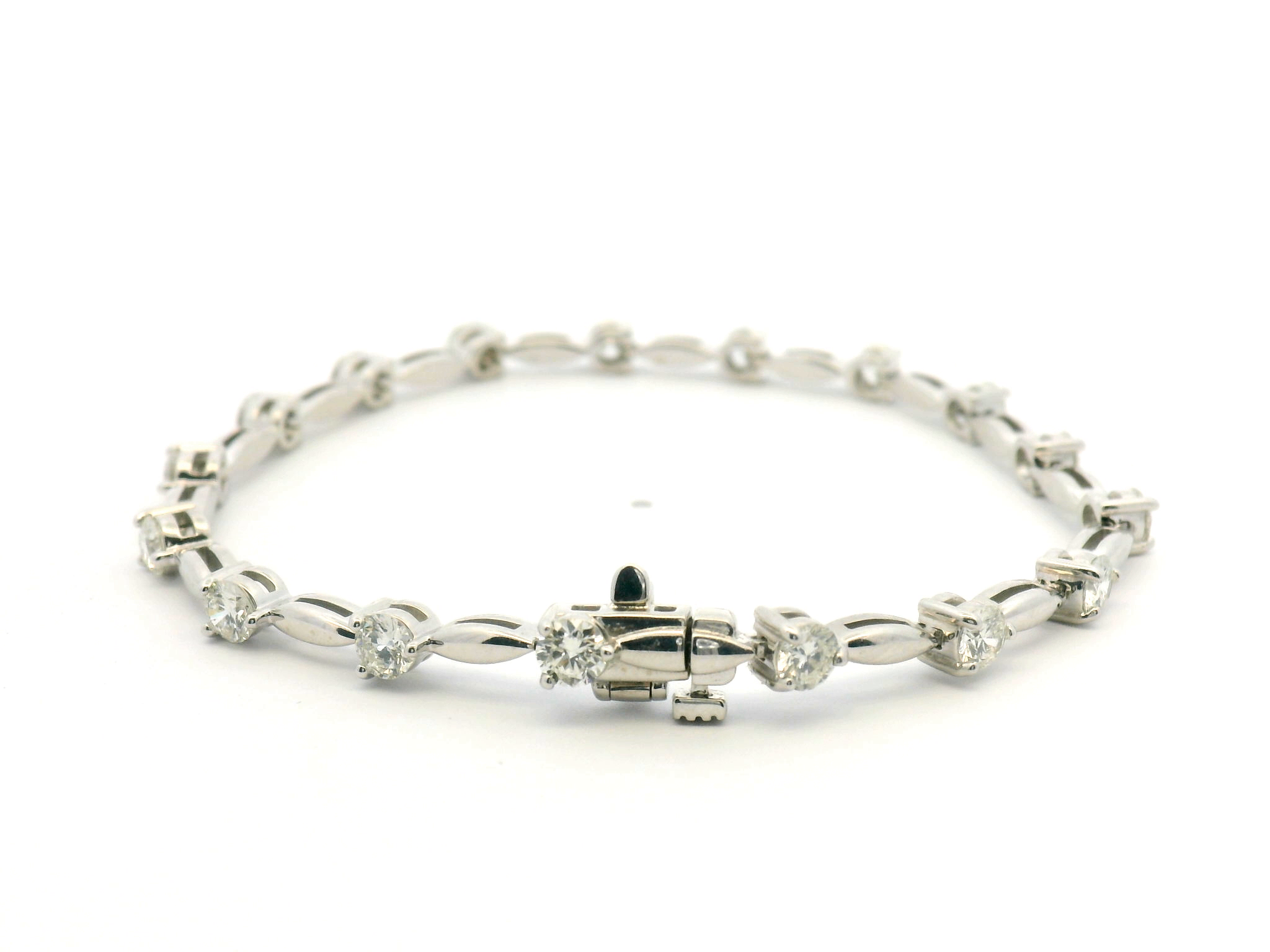 Diamond Link Tennis Bracelet