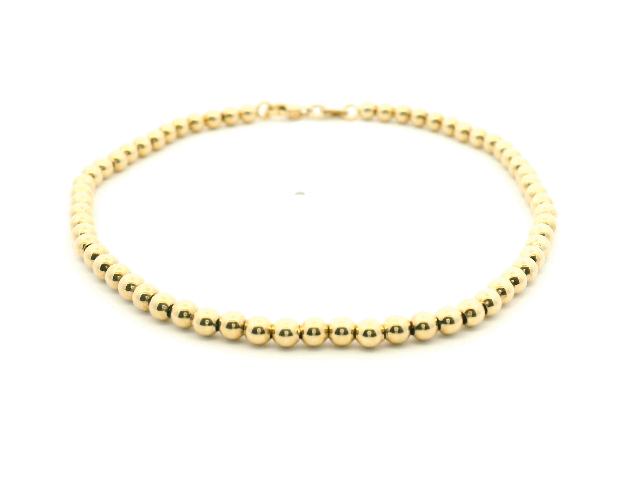 Gold Beaded Bracelet