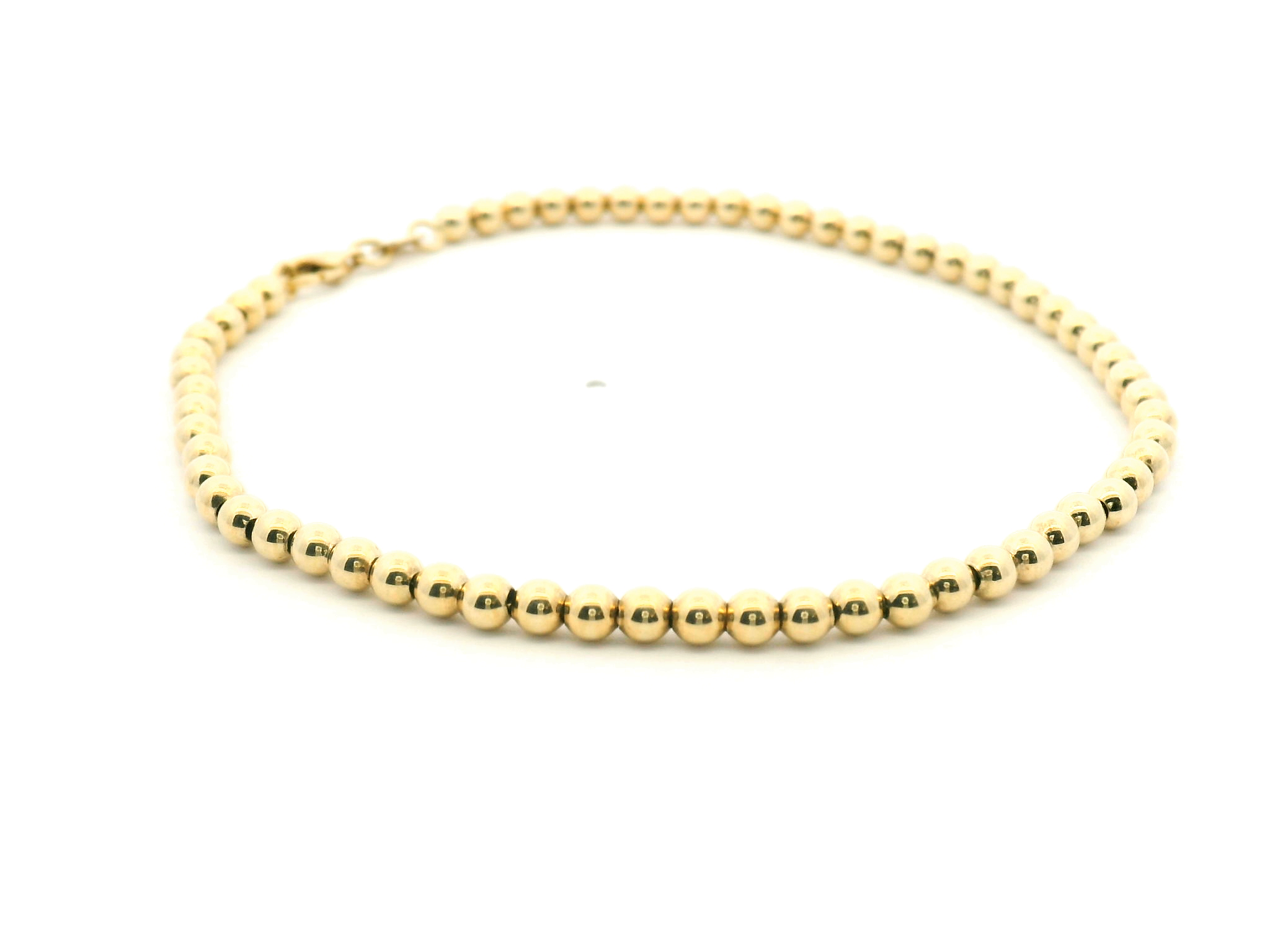 Gold Beaded Bracelet