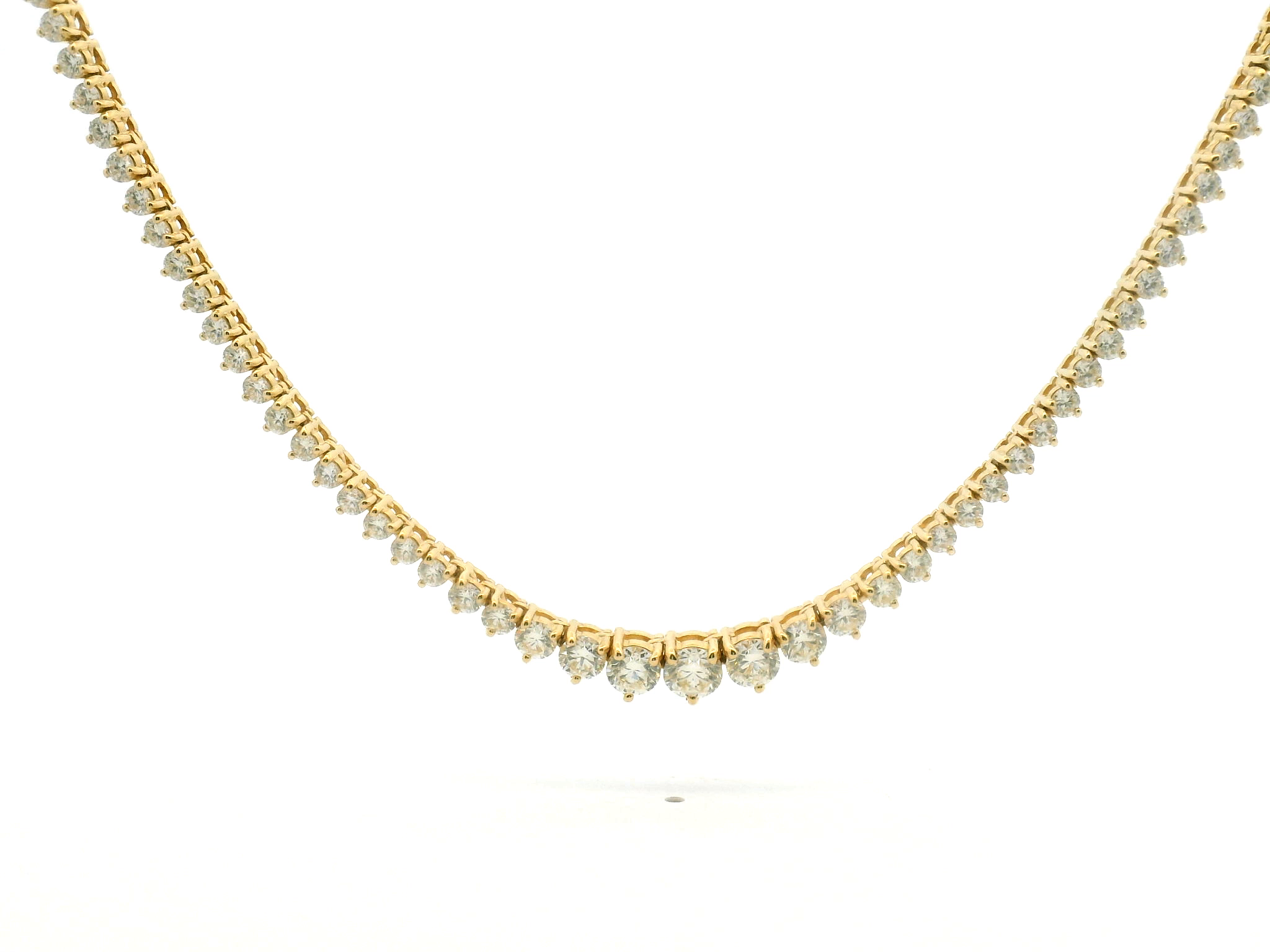 Diamond Graduated Tennis Necklace