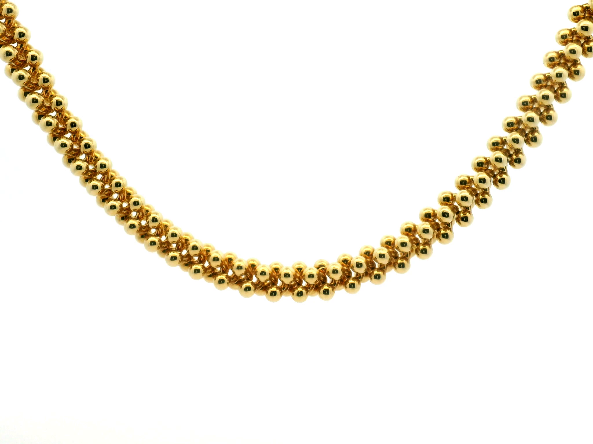 Beaded Fancy Link Chain