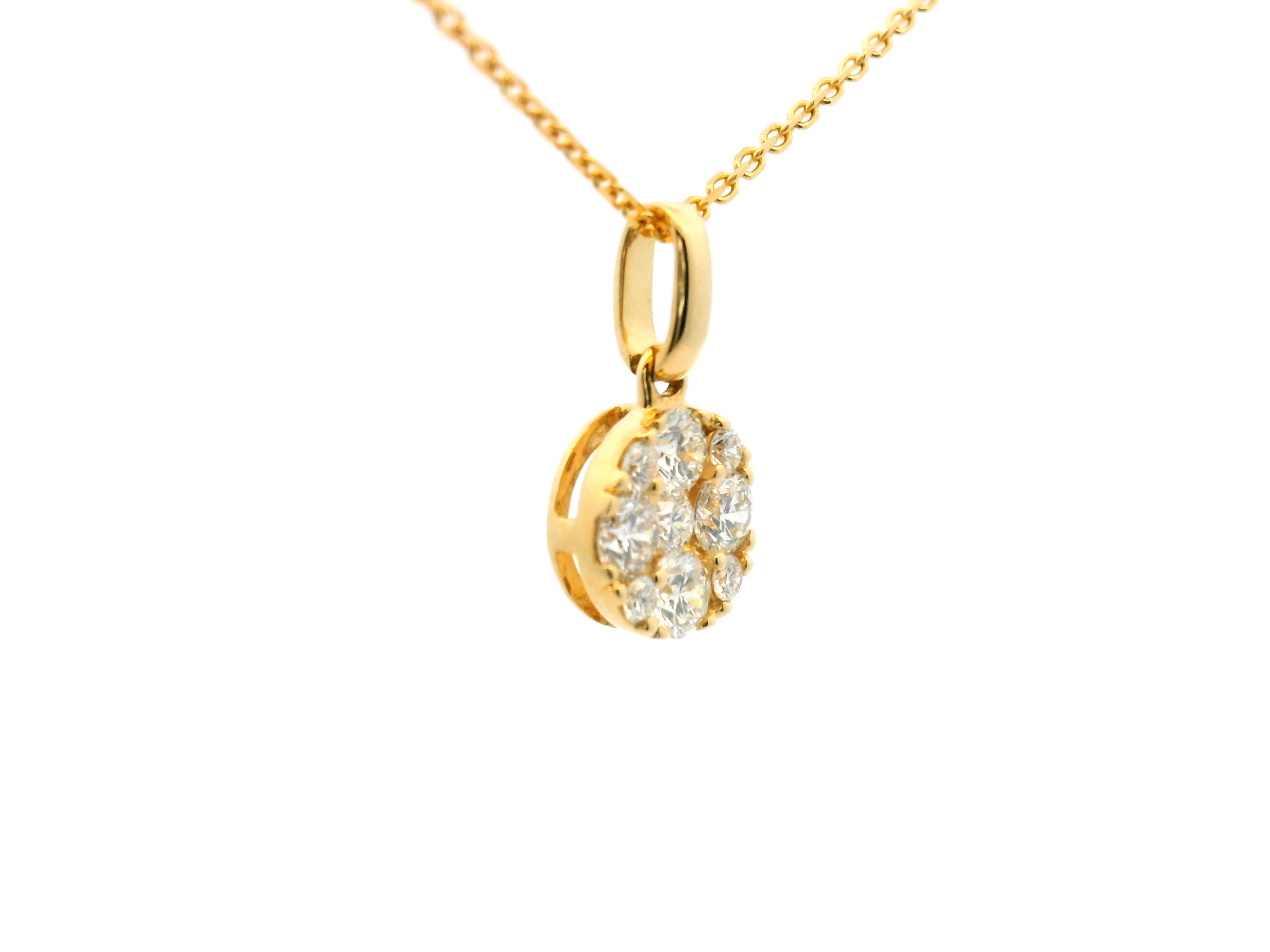 Diamond Cluster Pendant