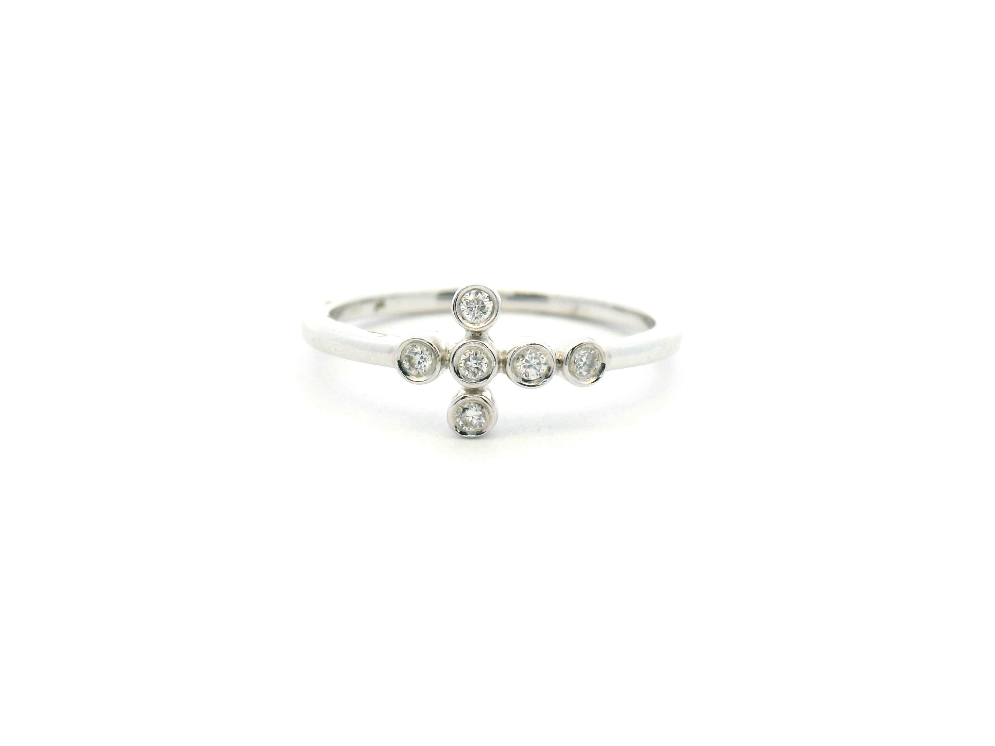 Diamond Cross Ring