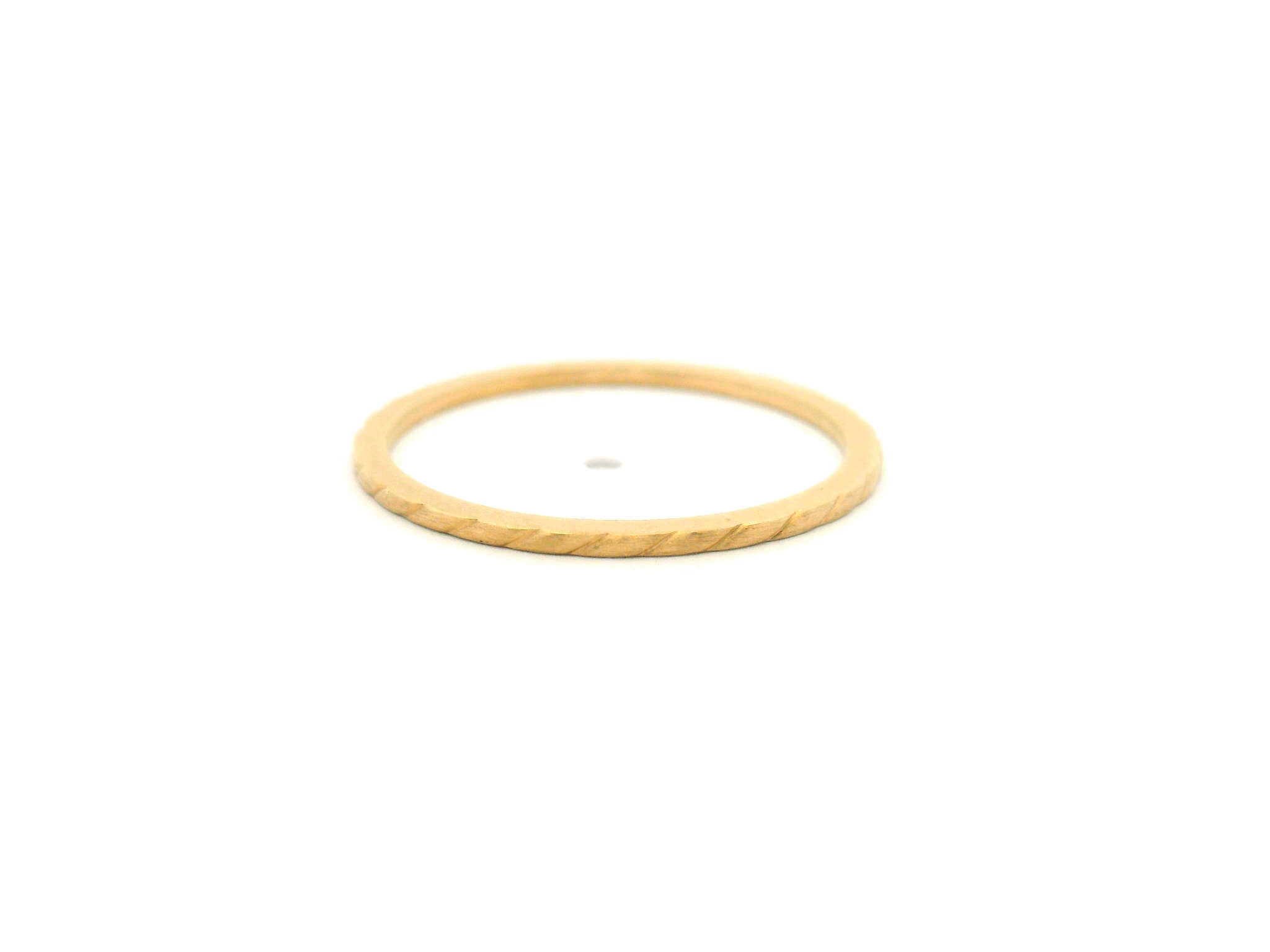 Roped Gold Wedding Band