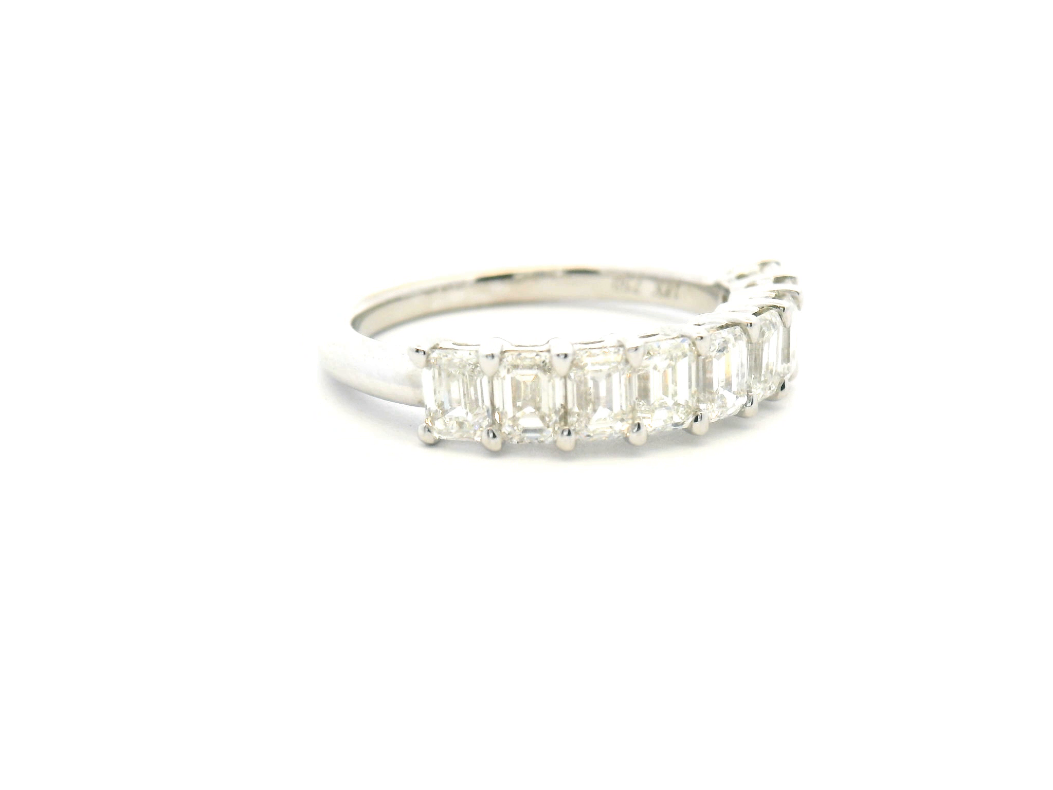 Emerald Cut Diamond Fashion Ring