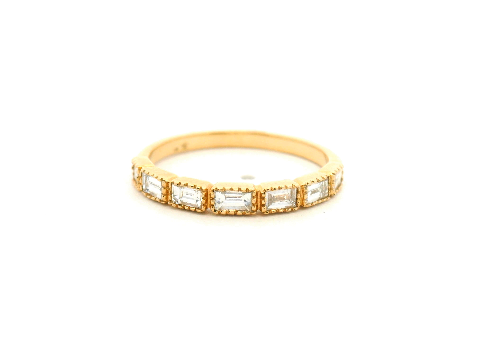 Baguette Diamond Wedding Band