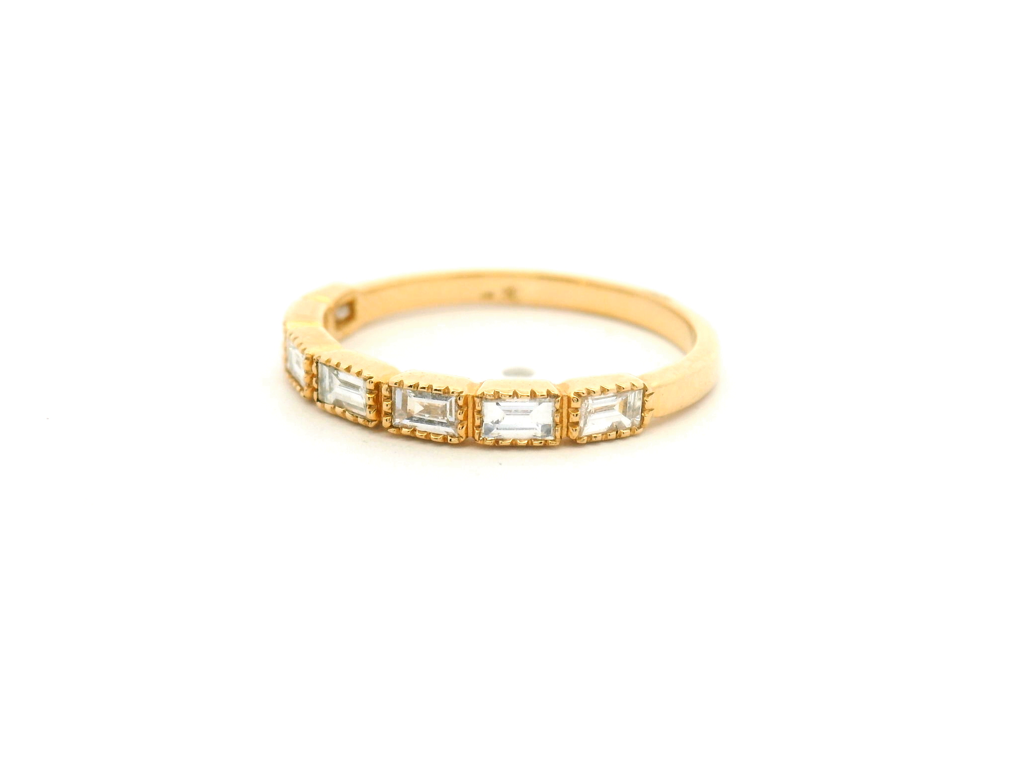 Baguette Diamond Wedding Band