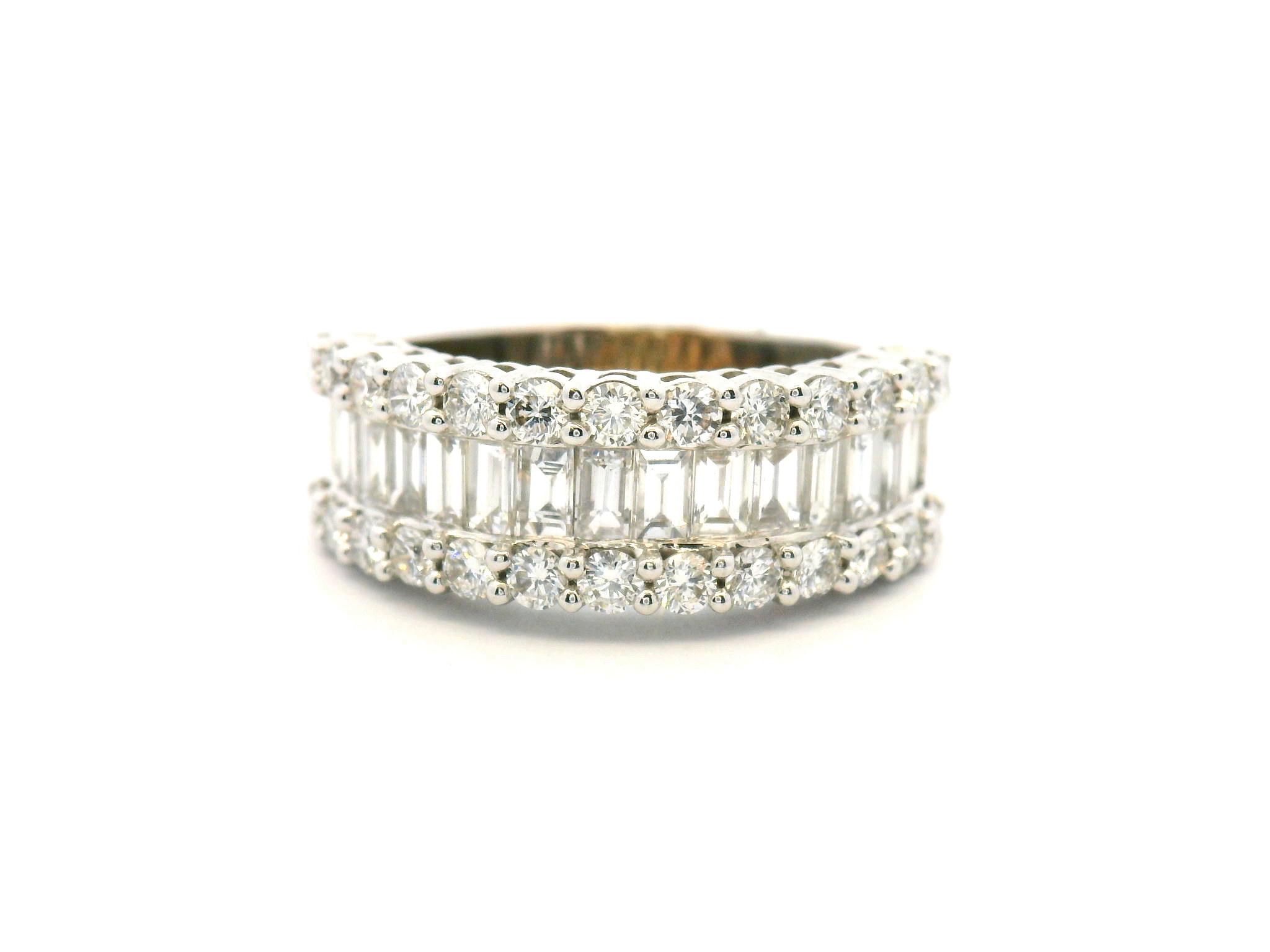 Diamond Multi-Row Fashion Ring
