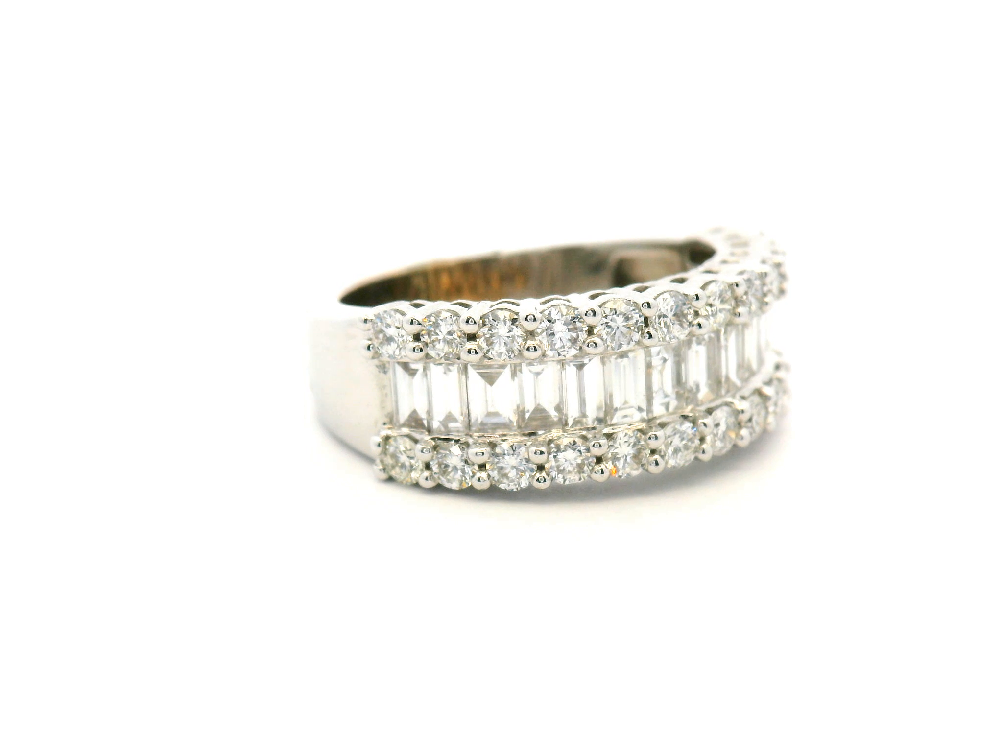 Diamond Multi-Row Fashion Ring