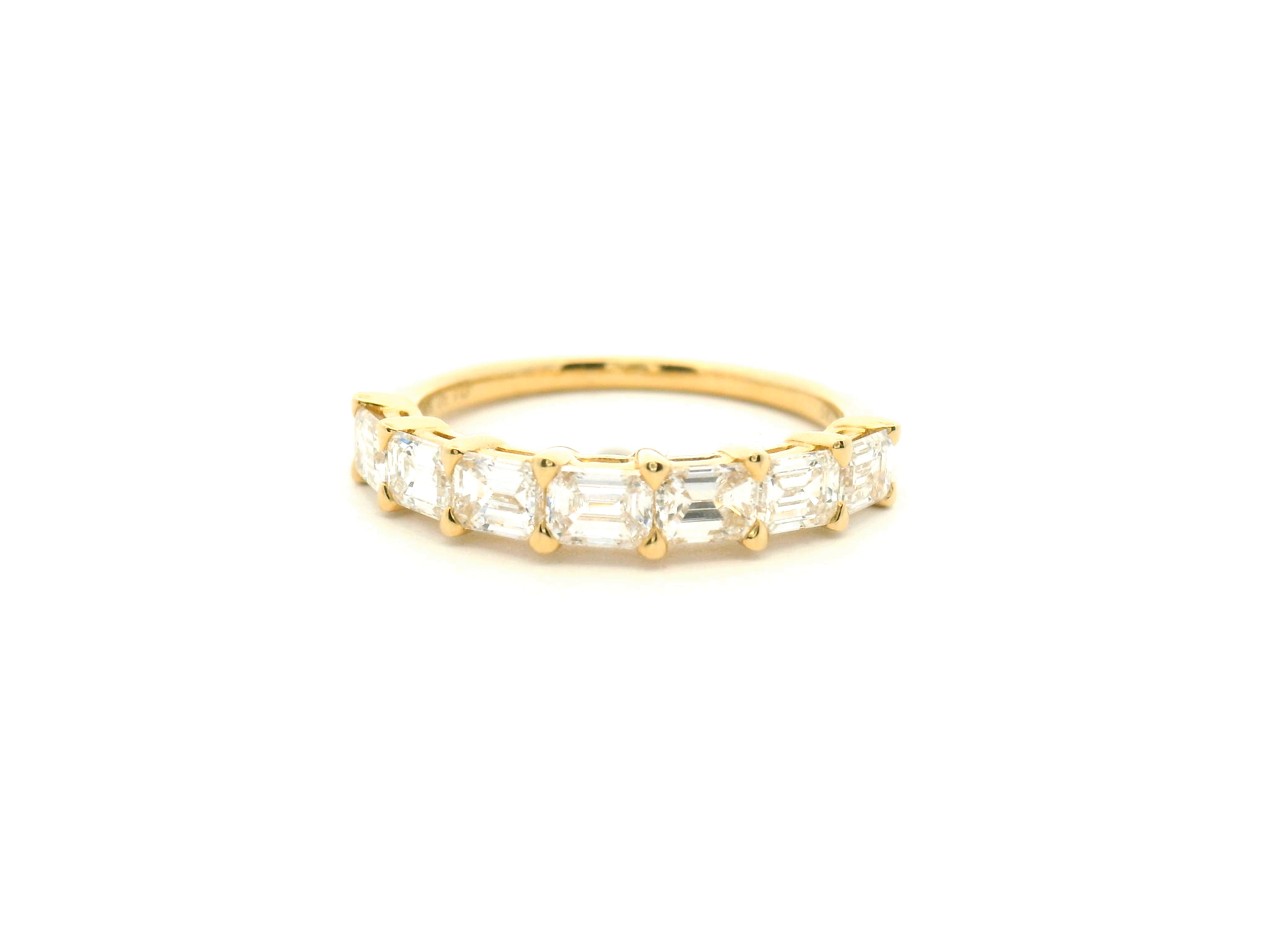 Emerald Cut Diamond Fashion Ring