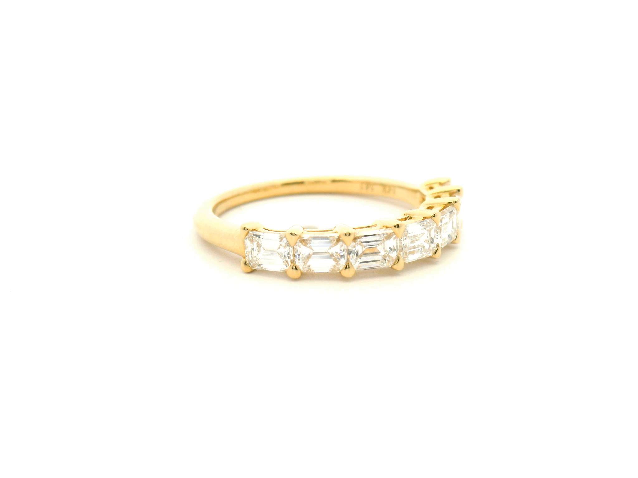 Emerald Cut Diamond Fashion Ring
