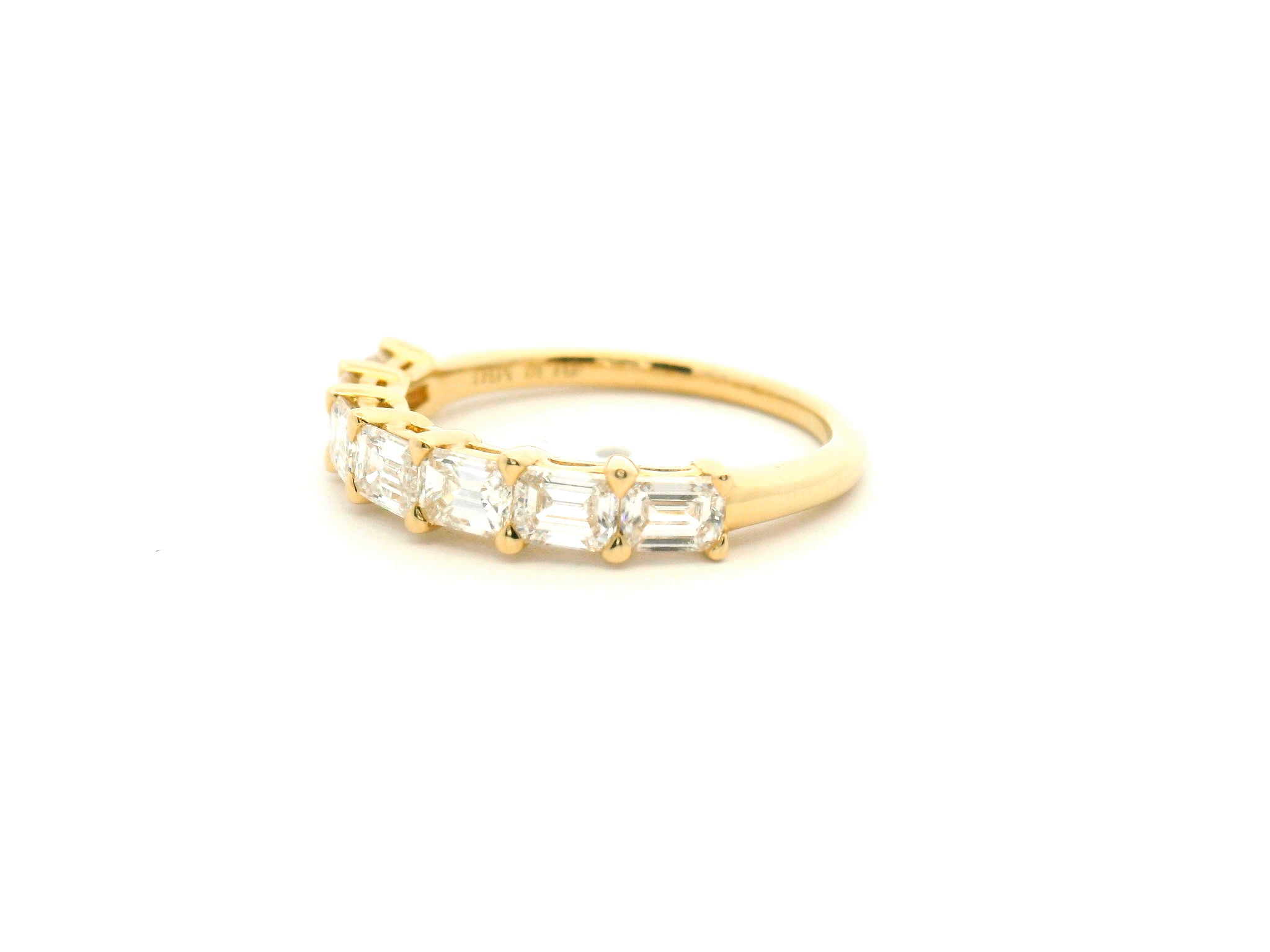 Emerald Cut Diamond Fashion Ring