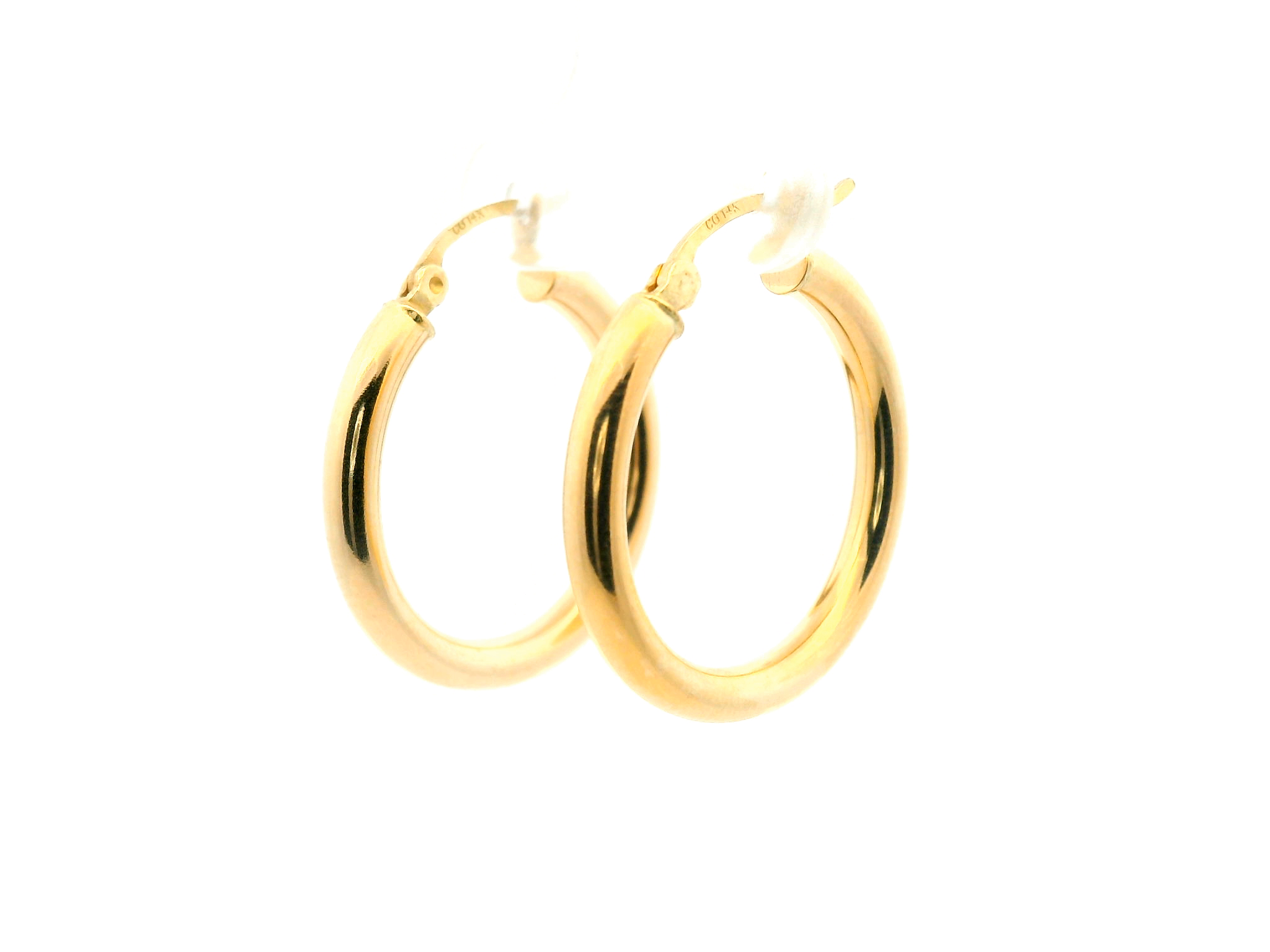 Yellow Gold Hoop Earrings