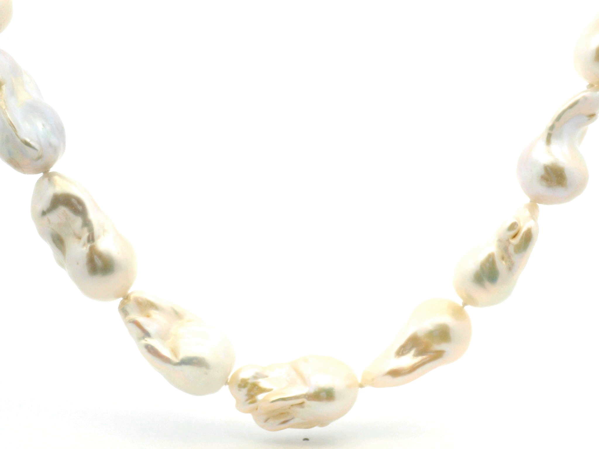 Baroque Pearl Strand Necklace