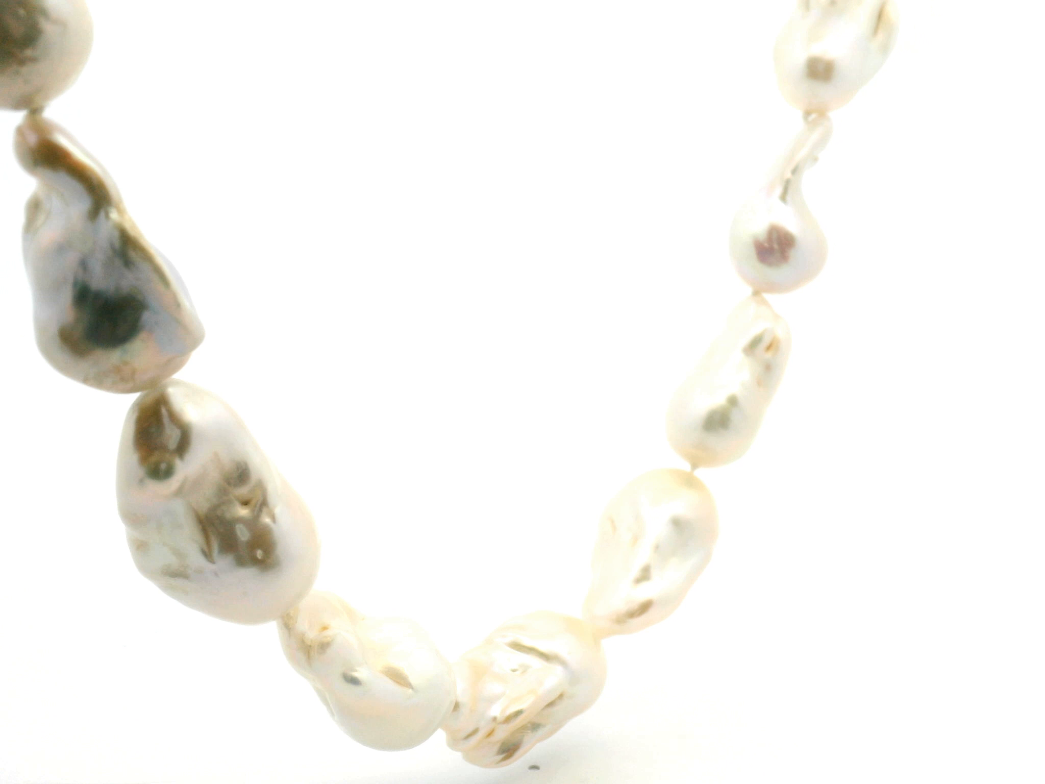Baroque Pearl Strand Necklace