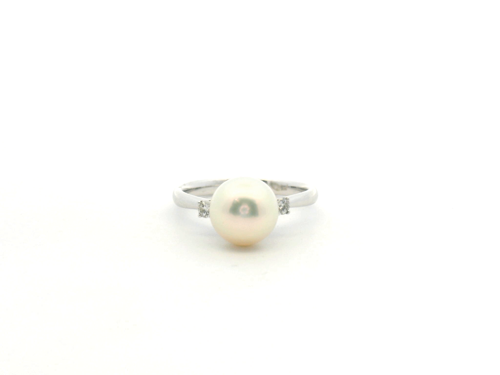 Pearl & Diamond Fashion Ring