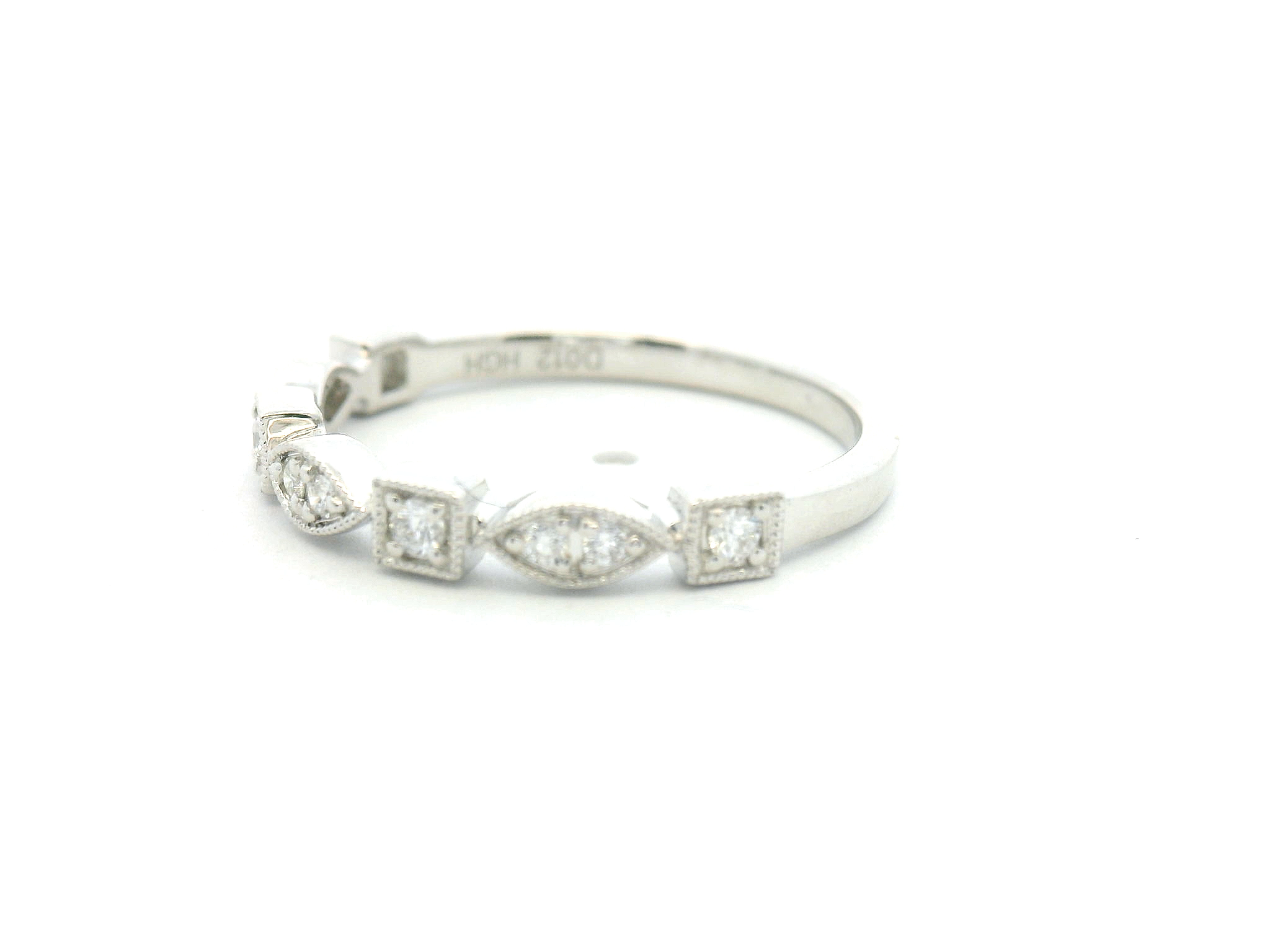 Diamond Geometric and Marquise Band