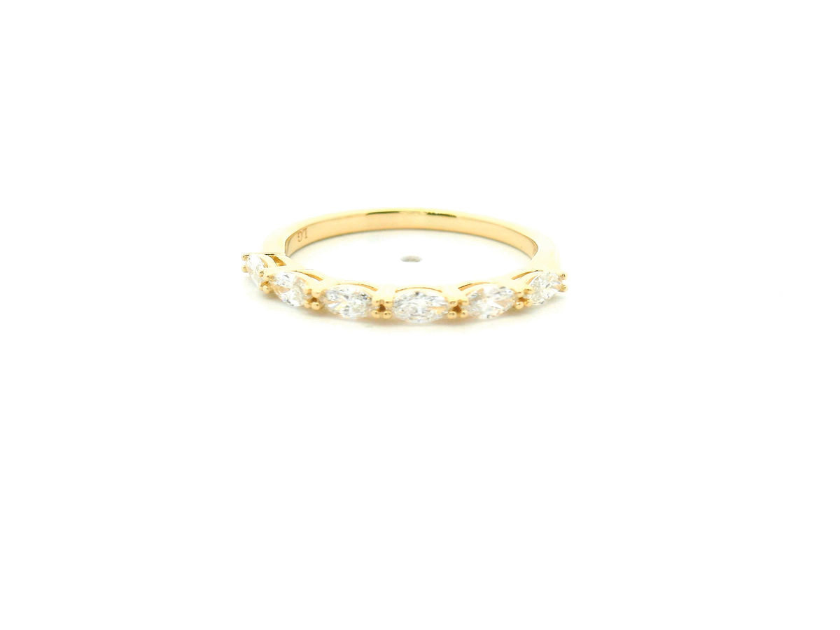 Marquise Diamond Anniversary Band